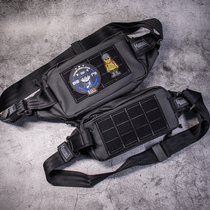 MAGFORCE McGhos 3313 3312 City Rangers Outdoor obliquely hanging single shoulder sports Black Tactical pockets