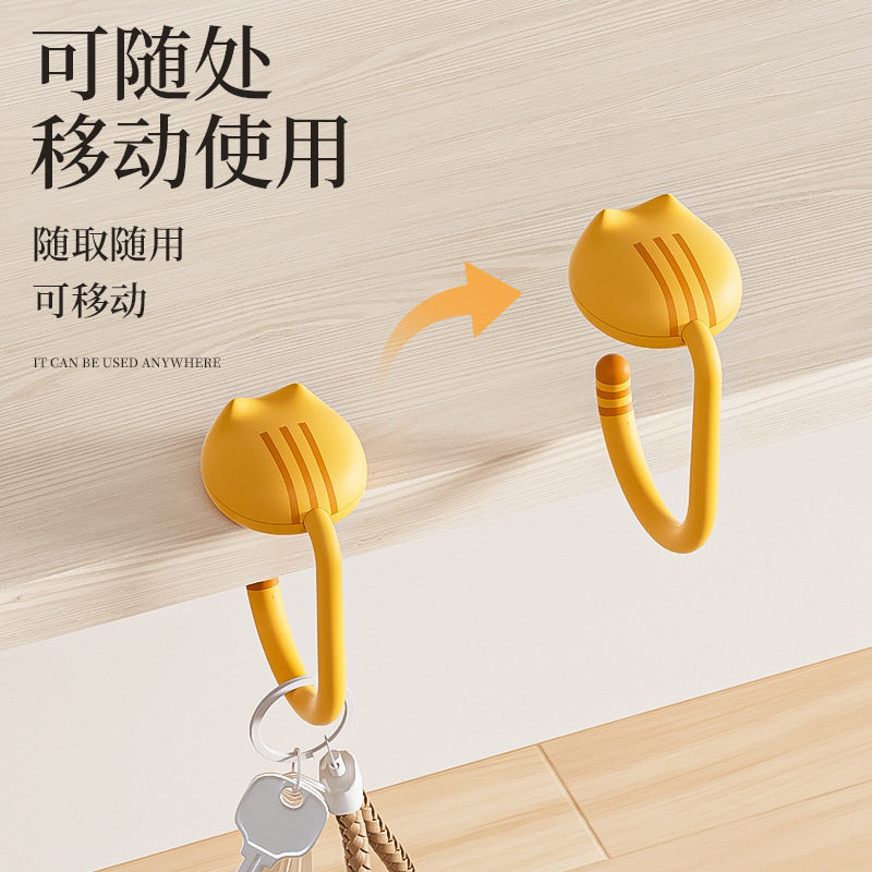 免打孔挂书包挂钩桌边学生教室课桌放书包挂钩神器多功能收纳神器,淘宝优惠券,粉丝福利购,淘宝优惠卷
