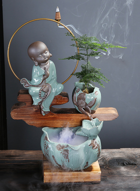 YLZY陶瓷人物如来观音禅意