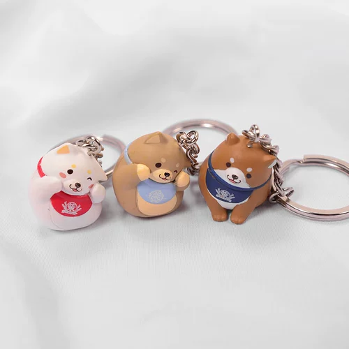 Дом живота японская лояльная собака Чай Доуду творческая ясная собака Гача Домашняя настольная отделка