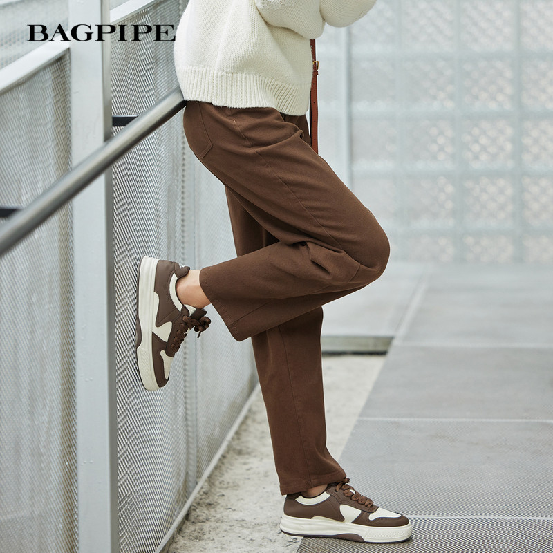 风笛2024冬季新款加绒磨毛高腰锥形牛仔裤女哈伦裤宽松老爹裤,淘宝优惠券,粉丝福利购,淘宝优惠卷