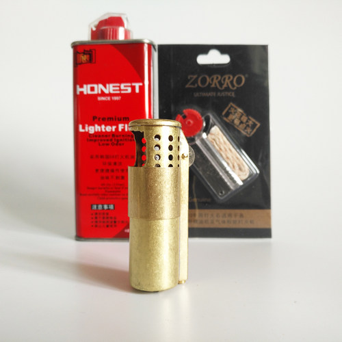 百诚复古老式煤油打火机百诺BNC001纯铜手工砂轮棉油机精品男礼品 - 图3