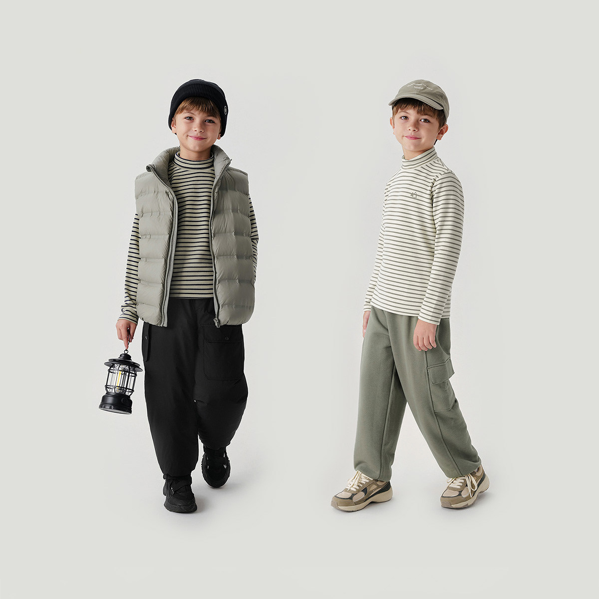 马克珍妮男女童山系条纹高领打底衫T恤 儿童长袖上衣春秋款241627,淘宝优惠券,粉丝福利购,淘宝优惠卷