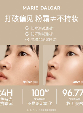 【双11抢先付定】玛丽黛佳900目粉霜混合肌油皮持久不易脱妆遮瑕