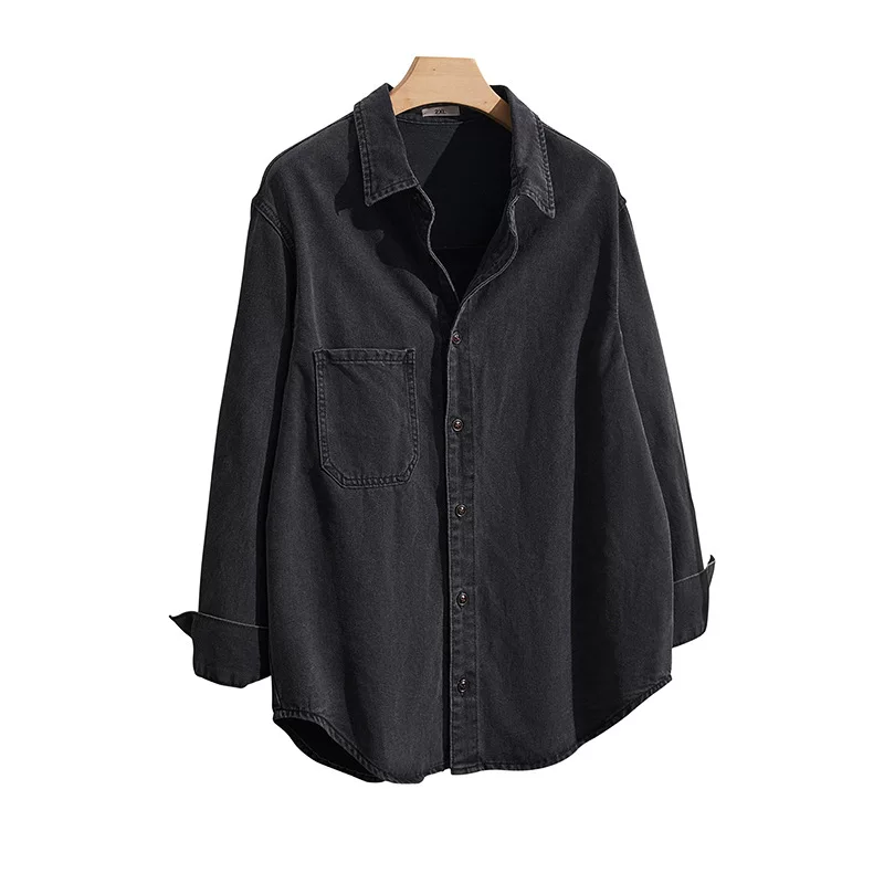 Autumn extra large long-sleeve, shirt, plus size