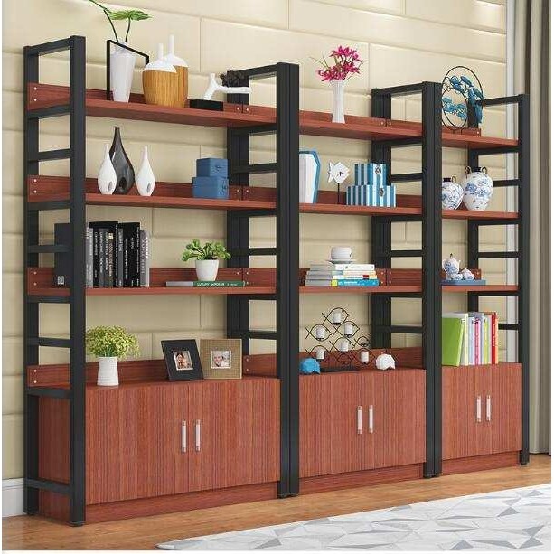 办公室书柜书架客厅书柜自由组合简约现代储物柜多层客厅隔断铁艺,淘宝优惠券,粉丝福利购,淘宝优惠卷