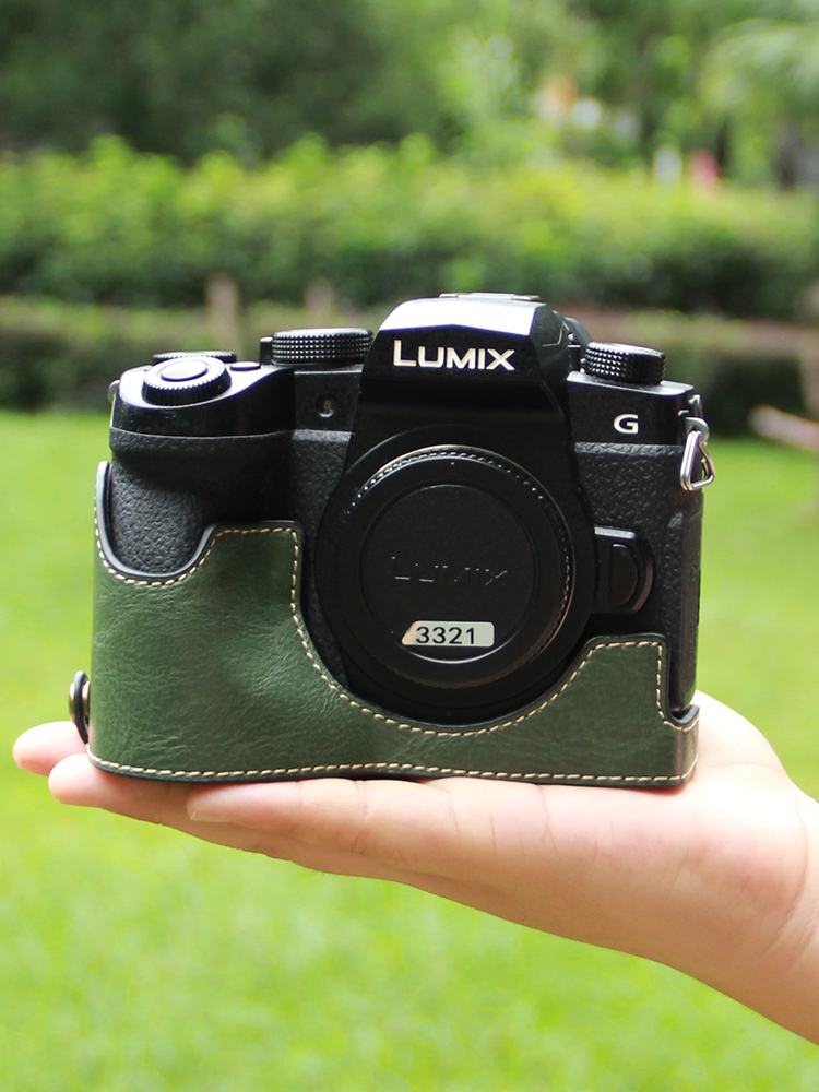 适用松下GX9相机包G95D G97 G100GF2皮套GF7 gx85 gf6底座S5 LX10 - 图0
