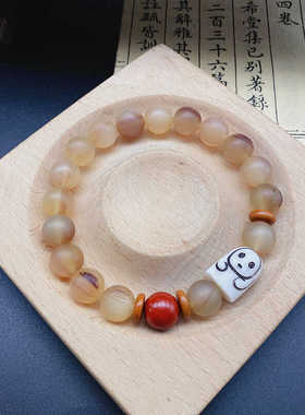 清热解毒明目手串羚羊角原创设计