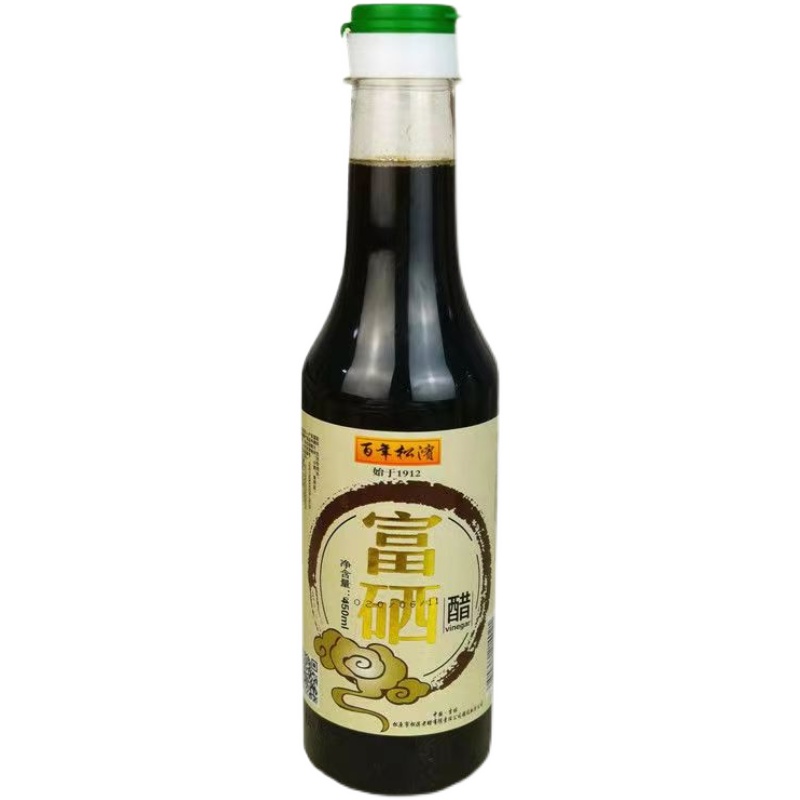 松原特产松滨富硒醋富硒酱油450ml 3瓶炒菜凉拌调料饺子蘸料-图3