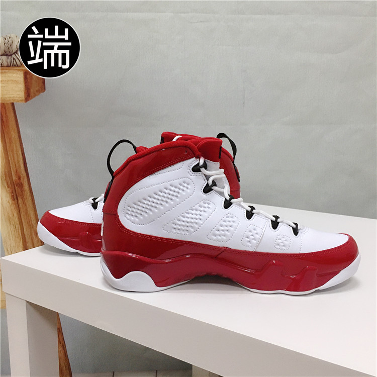 Air Jordan 9 AJ9 Gym健身房红漆皮 AJ白红限量篮球鞋302370-160-图1