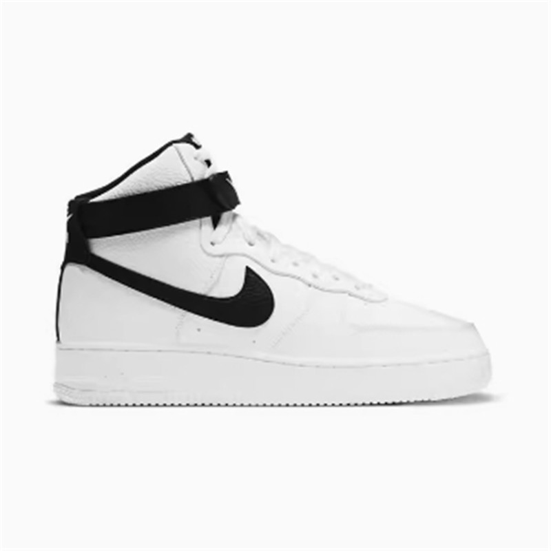 Nike耐克Air Force1黑白空军一号AF1高帮休闲板鞋男CT2303-100-图3