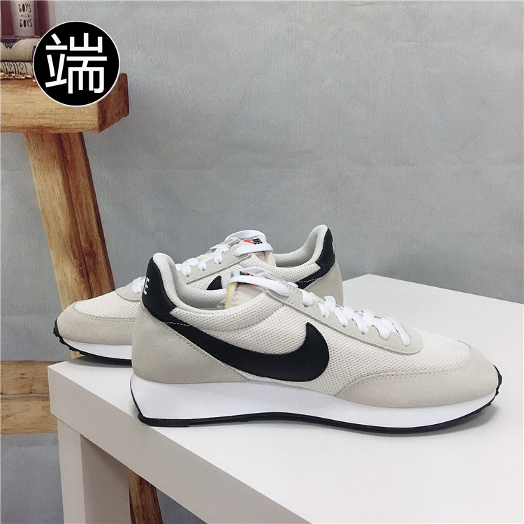 Nike Air Tailwind 79限定华夫黑幻影灰白跑鞋 487754-100-012-图0