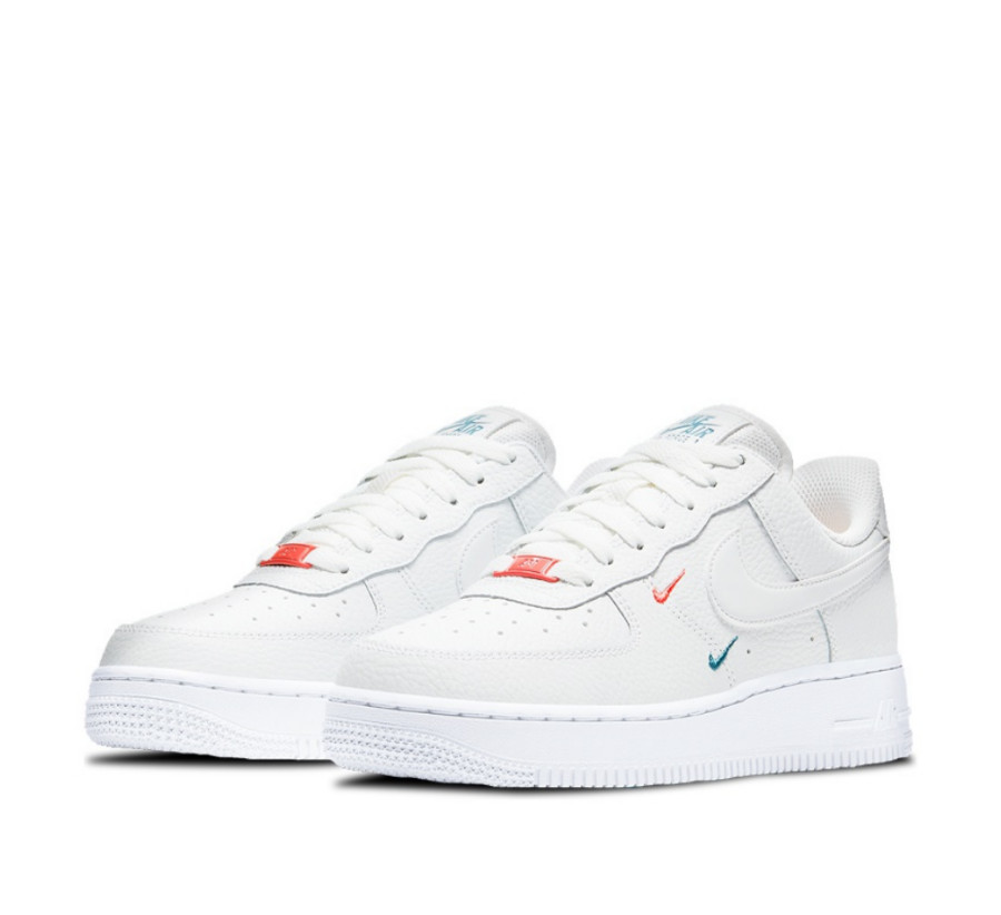 Nike耐克女鞋Air Force 1空军一号AF1白金双钩低帮板鞋CT1989-101 - 图1