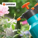 [Бесплатная доставка] Немецкий Gardiner 814 бытовой ручной воздушный давление лейка для цветов садовая лейка 1,25 литра