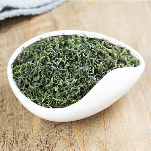 日照绿茶新茶叶山东炒青无农害手工浓香高山春茶散装500g袋装 - 图0