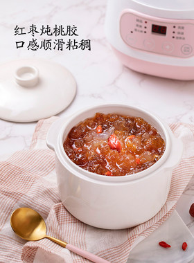 酷迪熊隔水蒸电炖锅预约定时