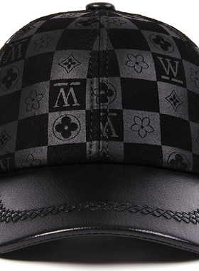 反绒羊皮鸭舌帽336062
