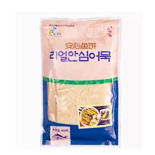 包邮韩国安心鱼饼海鲜饼甜不辣400g 炒年糕韩式火锅用鱼糕013 - 图0