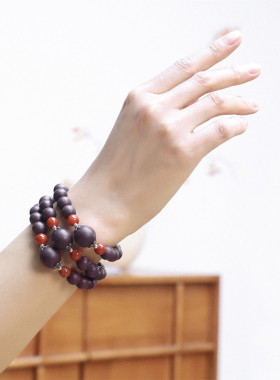 古法洛神合香珠药香珠玛瑙手串
