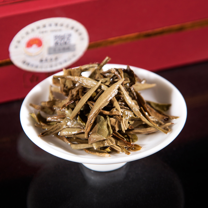 张元记 2019年白牡丹茶饼（8180）福鼎白茶 白茶饼150g 精美礼盒