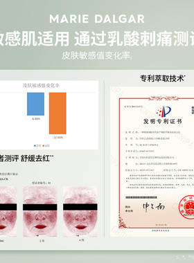 玛丽黛佳积雪草湿敷精华棉片妆前保湿补水舒缓修护温和敏肌面膜
