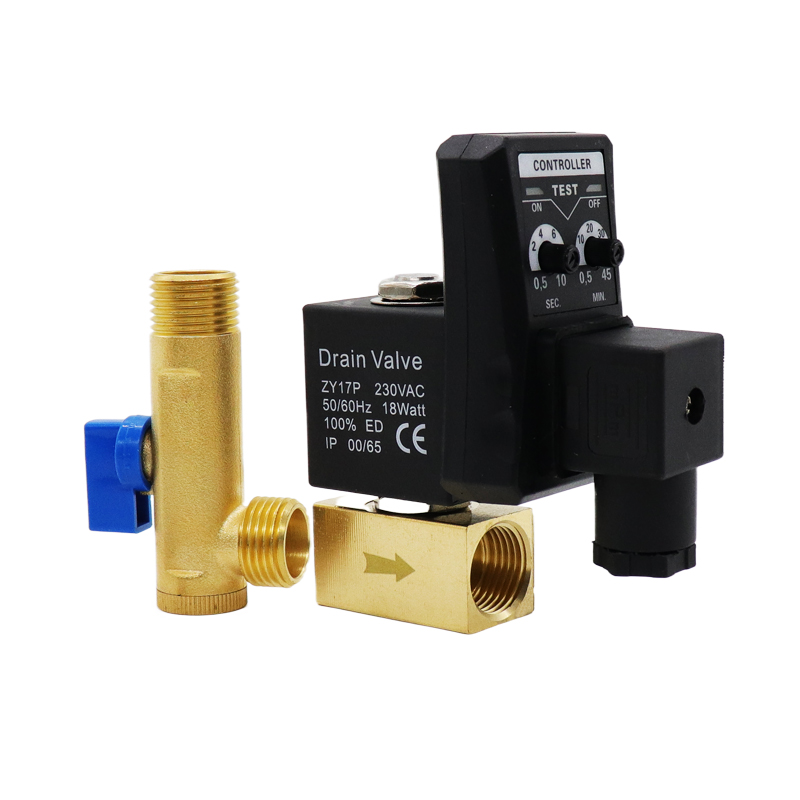 电子排水阀空压机储气罐冷干机自定时放水器排气电动开关电磁阀门,淘宝优惠券,粉丝福利购,淘宝优惠卷