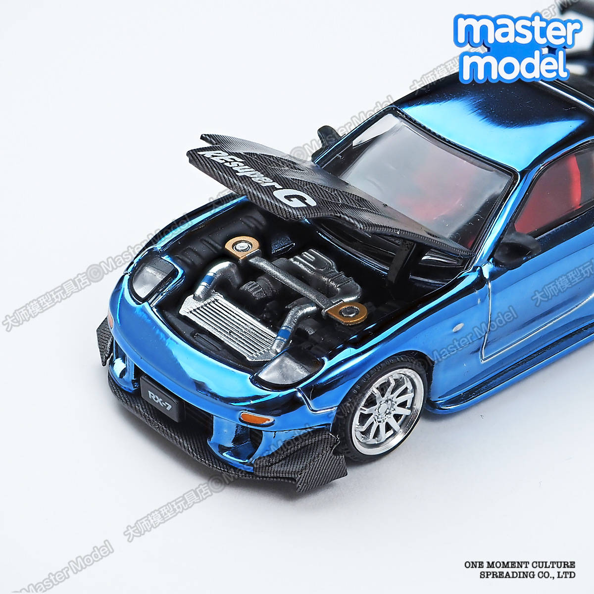 拓意1/64马自达RX7 RE雨宫宽体改装电镀JDM合金汽车模型摆件S24-5,淘宝优惠券,粉丝福利购,淘宝优惠卷