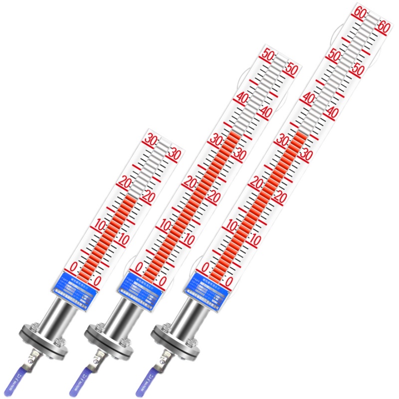 磁翻板液位计带远传面板浮球磁性报警开关控制水位UHZ304不锈钢 - 图3