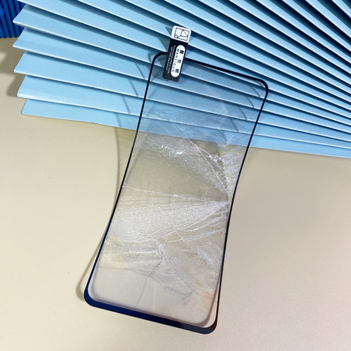 森动适用OPPO A58X A97 A56 A5X K11X RENO7SE 8PRO 4 A3 2 O型对折防摔高清防静电钢化膜防爆高铝玻璃屏保贴 - 图2