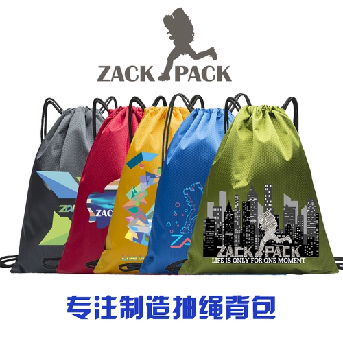 Памятный спортивный водонепроницаемый рюкзак, ткань оксфорд, на шнурках