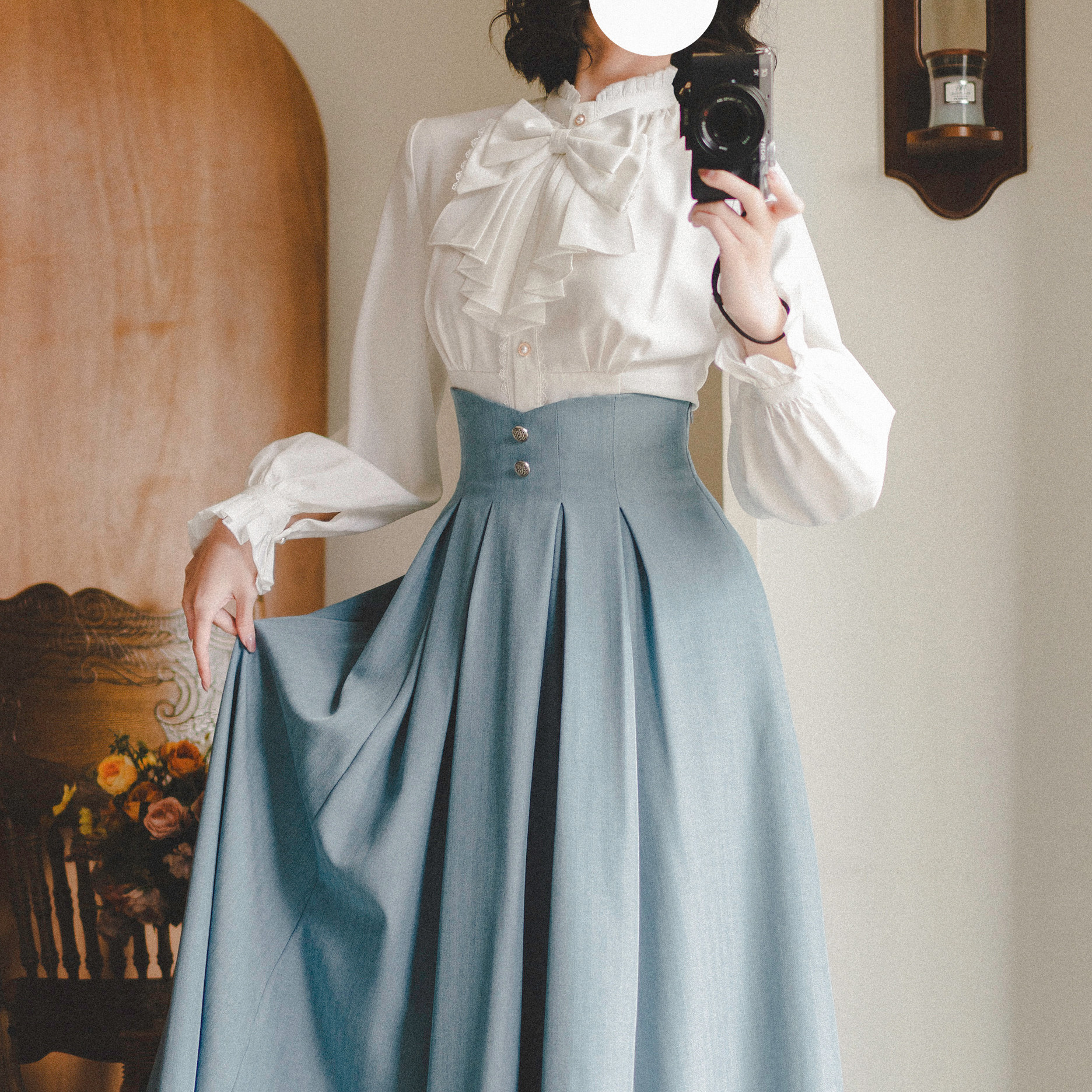 【森林以南】原创春秋衬衣内搭lolita洛丽塔复古典法式CLA,淘宝优惠券,粉丝福利购,淘宝优惠卷