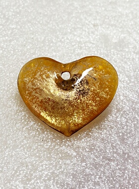 A2孤品项坠 圆形方形几何琉璃项链挂坠吊坠diy挂件手工材料新中式