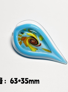 A7 孤品琉璃项链吊坠  外贸原单意大利手工项坠多款可选不断更新