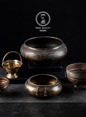 时光美器篮子花盆碗器