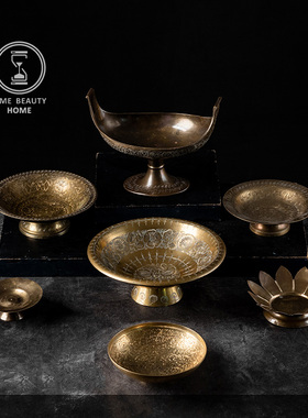 5.25新s欧美黄铜篮子旧物vintage