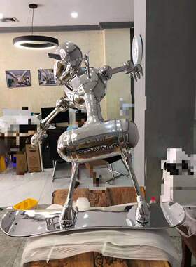 空山基同款小鬼机器外星人雕塑