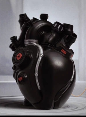 赛博底特律朋克心脏瓶暗黑摆件模型礼物地牢行动酒保重锤边缘礼品