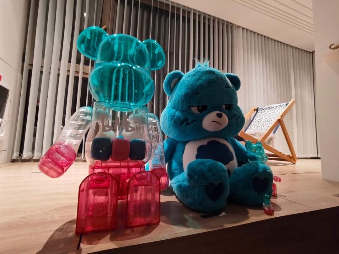 bearbrick1000%78cm暴力熊儿童雕塑摆件网红阿耨手办i乔丹篮球 - 图1