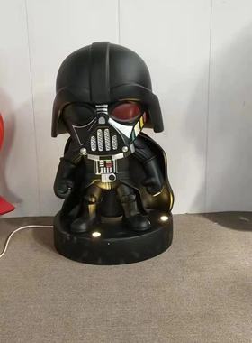 黑武士白武士雕塑摆件卫兵