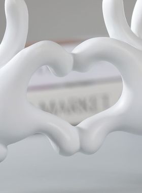 亚马逊热卖摆件手表比心手收纳戒指饰品首饰爱心创意家居米老鼠