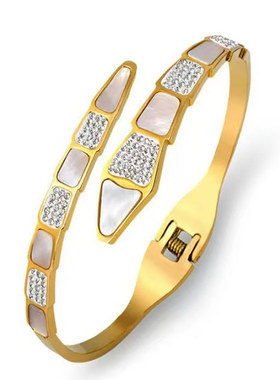 【悟空粉丝专享】小众设计师款弹簧蛇尾手镯B020