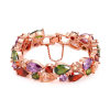 French romantic crystal jewelry four-piece set