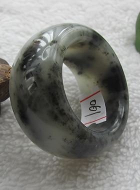 天然玉石戒指岫玉指环流行饰品