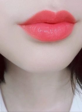 西柚粉滋润口红少女夏季素颜淡妆