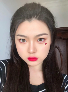 甜辣玫红色哑光口红桃红色持久不易脱色防水不沾杯年轻显白平价