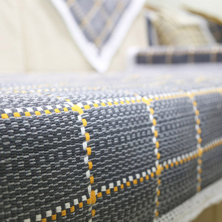 四季通用沙发垫 棉麻沙发巾简约现代老粗布防滑防静电 鑫地编织,淘宝优惠券,粉丝福利购,淘宝优惠卷