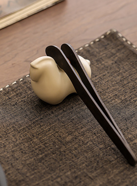 汝窑陶瓷马上有钱茶宠摆件中式招财唐马茶具茶盘精品家居装饰配件