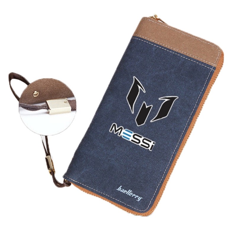 皇马周边足球长款钱包手机包切尔西巴黎梅西尤文C罗帆布手抓包男,淘宝优惠券,粉丝福利购,淘宝优惠卷