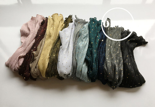 [第二件半价] HUMU正品T恤女韩版半透明半高领金丝亮片纱衣打底衫-图2