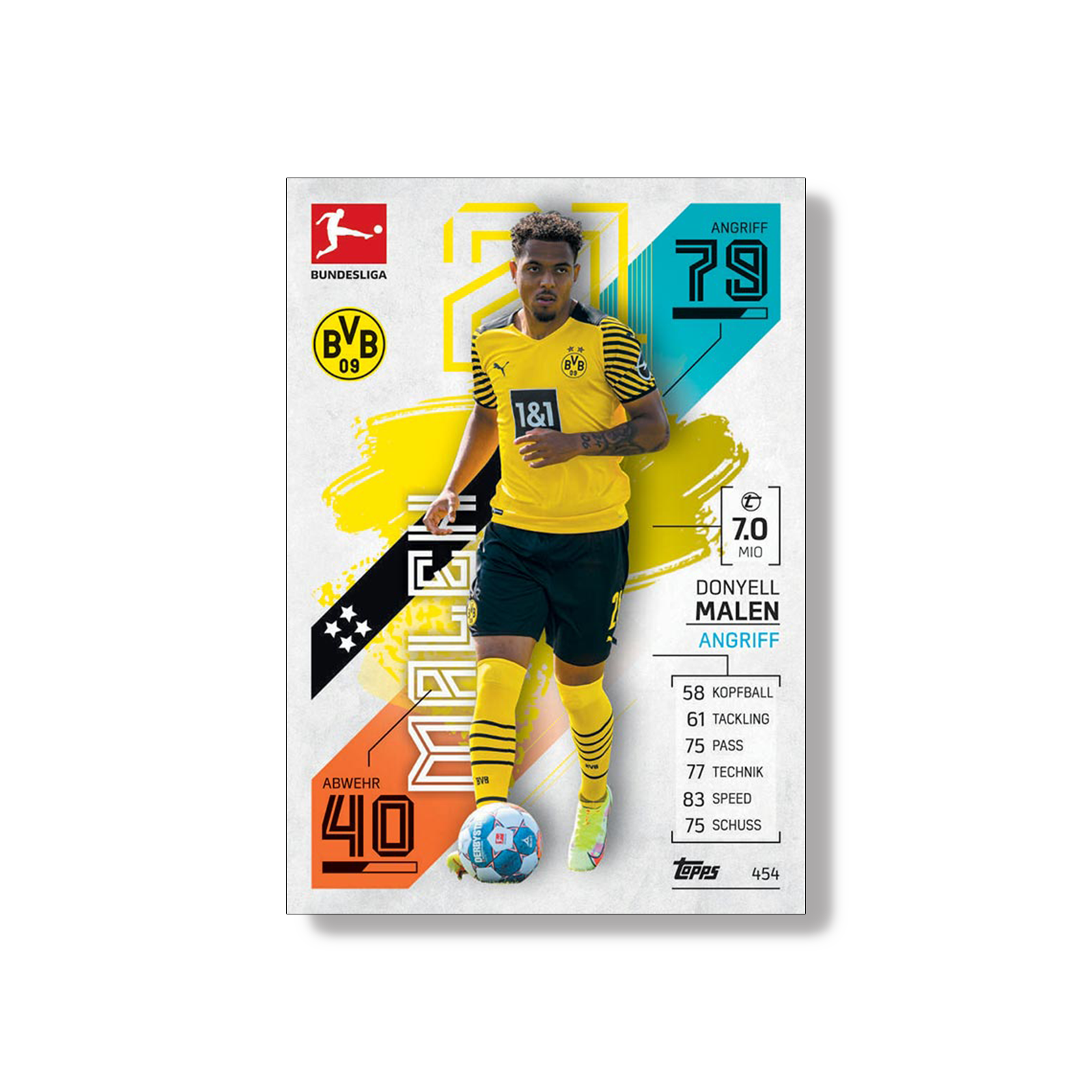 2021-22 TOPPS MATCH ATTAX游戏版德甲联赛球星卡初始包 起始卡册 - 图1